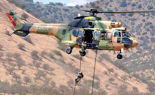 Utworzenie brygady powietrzno-desantowej będzie wymagało zakupu odpowiedniej liczby średnich śmigłowców transportowych (około 30) oraz 8-12 uderzeniowych. W przypadku tych drugich, miejscowa prasa wskazuje na możliwy zakup używanych AH-1S Cobra / Zdjęcie: via Santiago Rivas