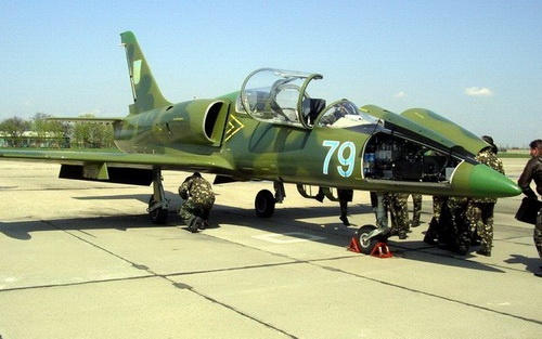 Do standardu L-39M1 doprowadzono jeden samolot w 2010 (na zdjęciu pierwsza testowana w maju 2010 maszyna), dwa dalsze dostarczono do 299. brygady lotnictwa taktycznego w grudniu 2011. Łącznie do końca 2012 Odesawiaremserwis zmodernizował 12 Albatrosów / Zdjęcie: MO Ukrainy