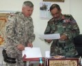 Spotkanie z dowódcą 203. Korpusu Narodowej Armii Afgańskiej