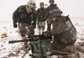 Zimowa próba granatników w Afganistanie