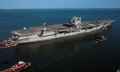 USS Enterprise w Newport News Shipyard
