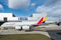 A380 Asiana w docelowym malowaniu