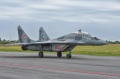 MiG-29UB ze Skalskim w Radomiu