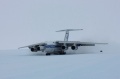 Ił-76TD-90WD ląduje na Antarktydzie