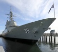 Testy wyposażenia HMAS Hobart
