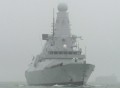 HMS Daring w Portsmouth