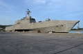 USS Jackson w macierzystym porcie 