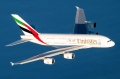 A380 Emirates wraca do Narity