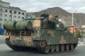 Chiński czołg lekki w Lhasie