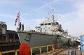 HMS Brocklesby na próbach