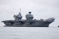 HMS Queen Elizabeth w Portsmouth