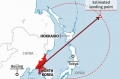 Test północnokoreańskiej rakiety balistycznej