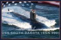 Chrzest USS South Dakota