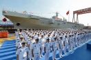 Wodowanie chińskiego okrętu desantowego