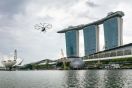 Volocopter nad Singapurem 