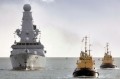 HMS Dauntless w Portsmouth