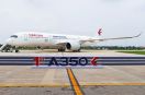 Pierwszy A350 z centrum w Tiencinie