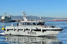 Testy łodzi patrolowych w Gibraltarze