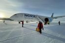 Pierwsze lądowanie Dreamlinera na Antarktydzie