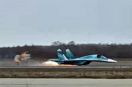 Su-34 lądował bez wypuszczonego podwozia