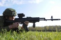 Próby AK-12 i zmodyfikowanego AK-74