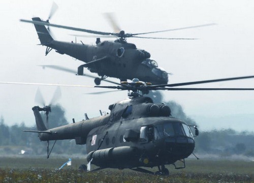 Ewakuację medyczną przeprowadziła załoga Mi-17AE
