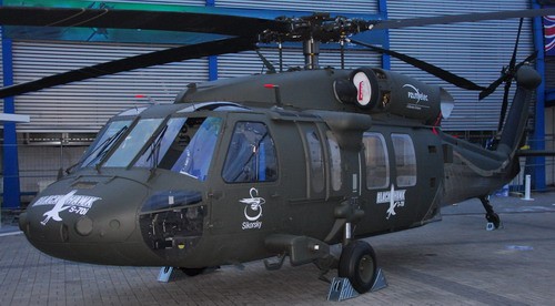 Drugi egzemplarz S-70i prezentowany na MSPO 2010 w Kielcach / Zdjęcie: Grzegorz Hołdanowicz