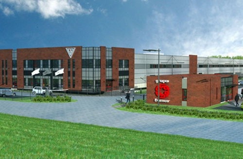 W nowym zakładzie zostaną wdrożone systemy produkcji które w przypadku konieczności pozwolą na niemal dwukrotne zwiększenie produkcji / Rysunek: Grupa Bumar