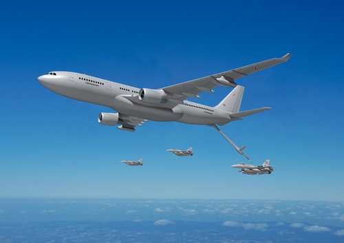 Wizja A330 MRTT w barwach Sił Powietrznych / Rysunek: Airbus Military