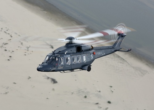 AgustaWestland AW149 jest oferowana SZ RP. Konsekwentnie jest też wystawiana na MSPO. Jednak roku na rok zwiększają się możliwości tego nowego wiropłata, wraz z postępem prac certyfikacyjnych / Zdjęcie: AgustaWestland