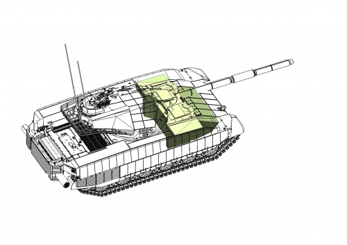 Najnowsza wizja przejściowego czołgu ukraińskiego Tirieks