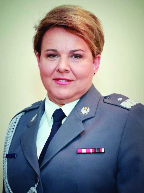 Nadinsp. Helena Michalak, zastępca Komendanta Głównego Policji ds. logistycznych