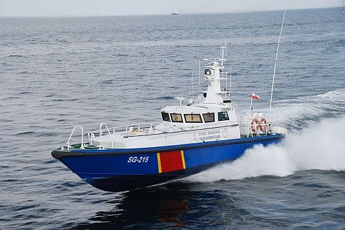 Jednym z kilkudziesięciu jednostek pływających MOSG jest łódź interwencyjno-pościgowa Strażnik-5 / Zdjęcie: MOSG