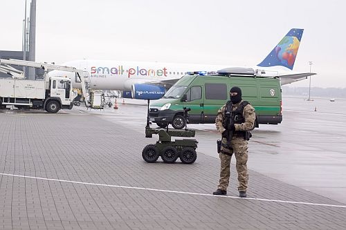 MOSG ochrania także porty lotnicze / Zdjęcie: G. Łano

