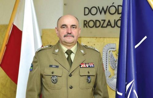Gen. broni Jarosław MIKA. Dowódca Generalny Rodzajów Sił Zbrojnych