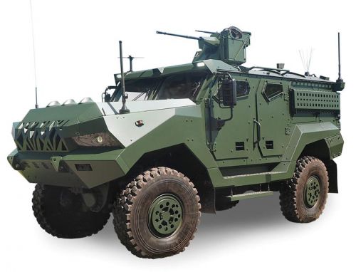 Powstały w wyniku kooperacji pojazd 4x4 oferowany będzie Siłom Zbrojnym RP w szeregu programów i projektów / Ilustracja: Huta Stalowa Wola