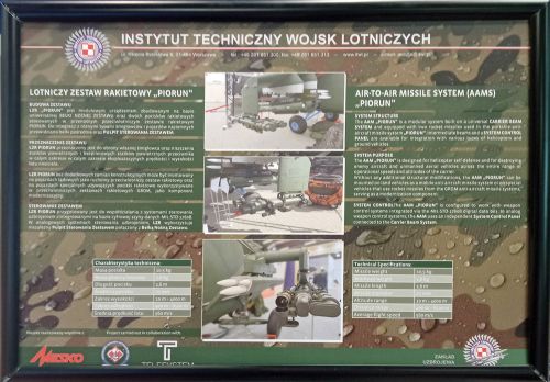 LZR Piorun może być zintegrowany z większością wykorzystywanych przez polskie Siły Zbrojne RP śmigłowców, w szczególności śmigłowców bojowych i wsparcia