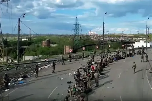 Azowstal pod kontrolą Rosjan