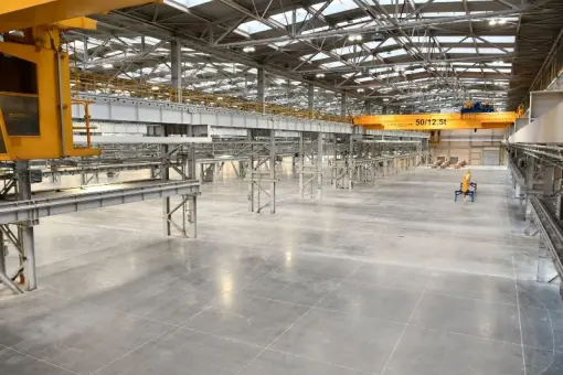 Hala do obsługi Abramsów gotowa