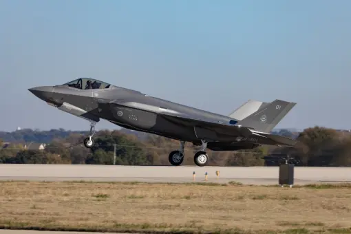 Oblot fińskiego F-35A