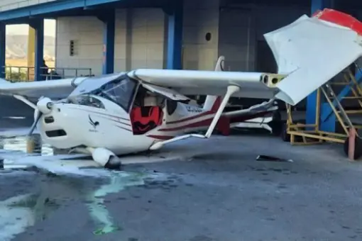 Wypadek samolotu ultralekkiego w Tebrizie