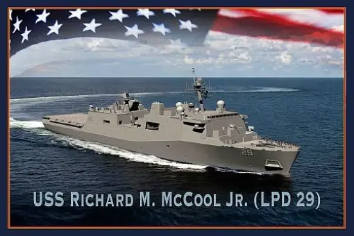 Budowa USS Richard M. McCool Jr.