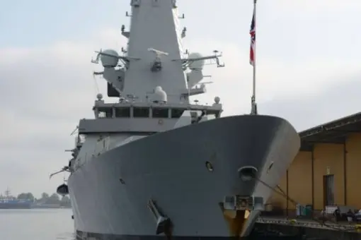 HMS Diamond w Gdyni