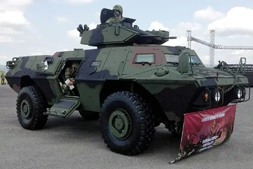Kolumbia odbiera kolejne M1117 Pegaso