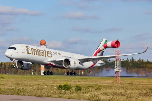 Emirates rozpoczęły loty do Helsinek