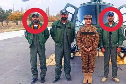 Katastrofa śmigłowca w Pakistanie