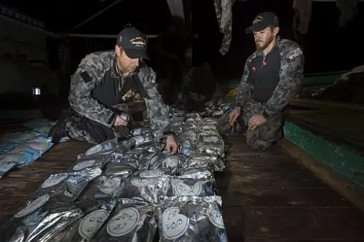 Miliardowa kontrabanda HMAS Warramunga