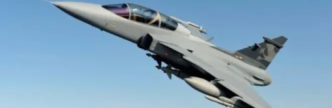 Ponaddźwiękowy Gripen Demo