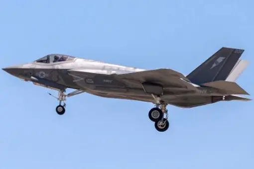 Pierwszy F-35C dla Top Gun