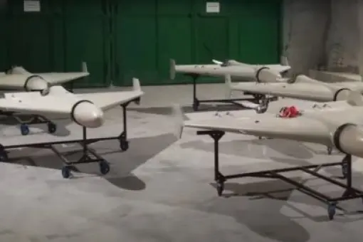 Shahedy-136 uderzyły w Kijów